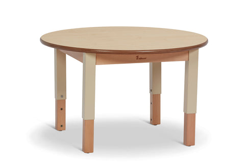 Smal Circular Table Height Adjustable