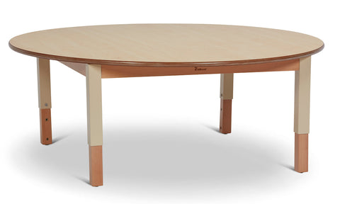Large Circular Table Height Adjustable